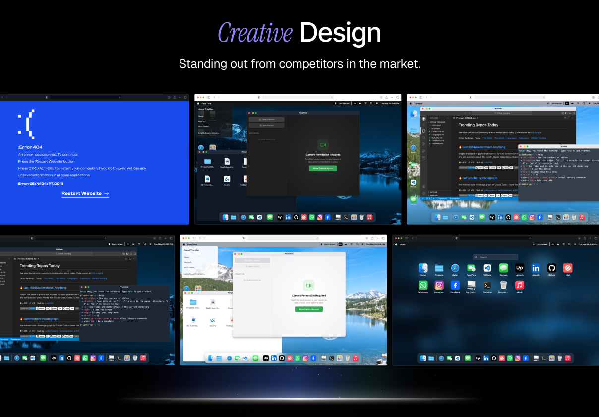 IPortfolio: Software Engineers & Designers Portfolio Kit - Epic Portfolio Experience Designed for Software Engineers & Designers